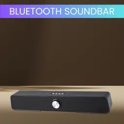 SACRO Bluetooth (PORTABLE HOME TV SOUNDBAR) Dynamic Thunder Sound 2400mAh BatteryZ207 20 W Bluetooth Soundbar-image-20