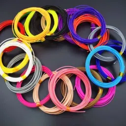 10 Pcs PLA Filament 3D Wire for 3D Printing Pen and 3D Printing Printer Supporting Rod-18