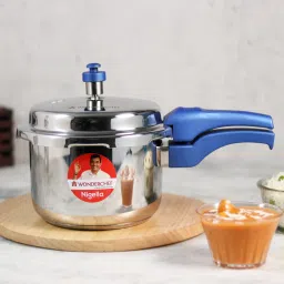 Nigella Blue 3 L Induction Bottom Pressure Cooker-image-52
