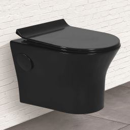 plantex Ceramic Wall-hung Commode with Counter-Top Basin for Bathroom - P Trap Commode Western Commode image 2