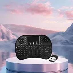 FRONY Bluetooth (Wireless Keyboard) USB Rechargeable Keyboard With Pocket Size B479 Wireless Thumb-size Multi-device Keyboard Compatible with Tablet-picture-31