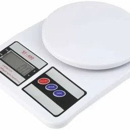 RAWZZ SF 400 Electronic Digital 1Gm-10 Kg Weight Scale Lcd Kitchen Machine Measure For Measuring Fruits , Shop , Food , Vegetable , Vajan , Offer , Kirana Kata , Kirana New Weighing Scale (White) Weighing Scale-picture-16