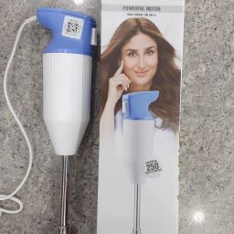 250 W White and blue Hand Blender-image-67