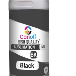 canoff Sublimation Ink Heat Transfer Printing on Mugs,Mobile,Polyester T-Shirt for use Black Ink Bottle-1