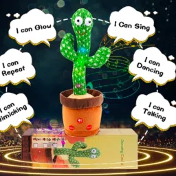 Dancing Cactus Talking Toy can Recording and Repeat Your Words for Education-23