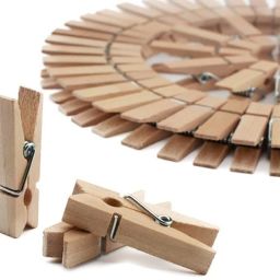 Wooden Cloth Drying Clips Bamboo Cloth Pegs Wooden Cloth Clips-image-4