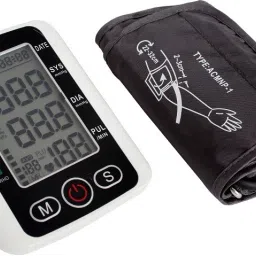 MCP BP 112 Digital BP Blood Pressure Monitor With USB Charging Port Irregular Heartbeat and Pulse Indicator Heart Mate Talking 112 Bp Monitor-45
