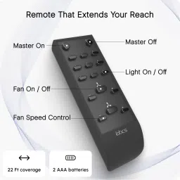 iotics Smart Touch Switch for 3 Lights & 1 Fan, Remote, Mobile App, Alexa & Google Home Smart Switch image 4