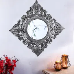 the urban store Silver Wood Way Decorative Mirror-picture-6