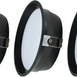 15W LED Panel Light Round, Deep Down Light (Cool White, Pack of 3) Recessed Ceiling Lamp-picture-18