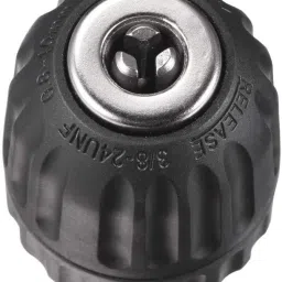 Keyless Drill Chuck Convert Adapter 10mm Cordless Drill Black-10