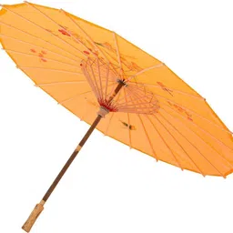 orama Traditional Wooden Japanese Cloth Umbrella Parasol for Weddings, and Photoshoots Umbrella-picture-32