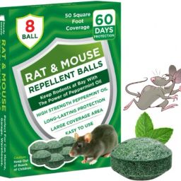 Natural Rat Repellent Balls, Rat Repellent Trap For Home, Office And Car-picture-20