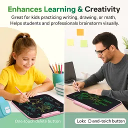 maizic smarthome LCD Writing Tablet 15 Inches Screen Drawing Pad, Scribbler Boards for Kids image 2