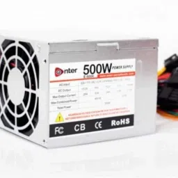 EnterGo E-500B 500-Watt Computer Power Supply (Black) 500 Watts PSU-1