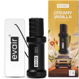 CREAMY VANILLA Car Perfume, Long Lasting Car Freshener with Diffuser Tag, 250+Sprays Car Freshener Spray-image-32