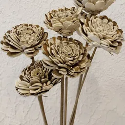 Myntra Elegant Homes Beige 1 Pieces Dahlia Artificial Flower-image-92