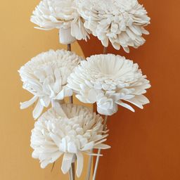 Myntra Elegant Homes White 1 Pieces Dahlia Artificial Flower-52