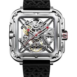 CIGA Design Men Dial & Straps Analogue Automatic Motion Powered Watch X011-SISI-W25BK-image-0