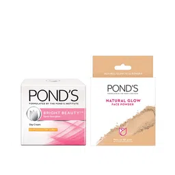 Ponds Bright Beauty SPF15 PA++ Cream & Natural Glow Loose Face Powder - BB Glow-24