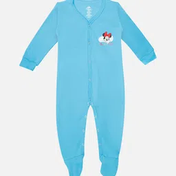 Bodycare Infant Girls Minnie Mouse Printed Pure Cotton Sleepsuit-image-45