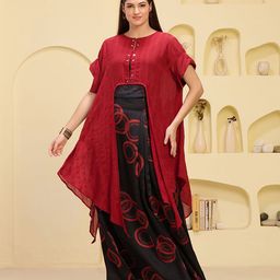 First Resort by Ramola Bachchan Women Embroidered Longline Shrug-23
