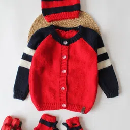 Woonie Unisex Kids Cardigan-42