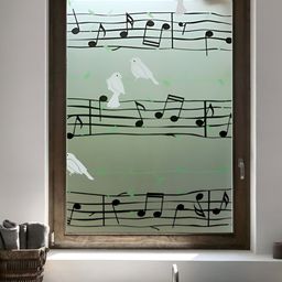 Jaamso Royals Black & Green Printed Self-Adhesive Waterproof Window Sticker-picture-38