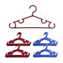 Kuber Industries 40Pcs Maroon & Blue Bar Hangers-image-86