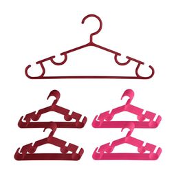 Kuber Industries 40Pcs Pink & Maroon Bar Hangers-image-99
