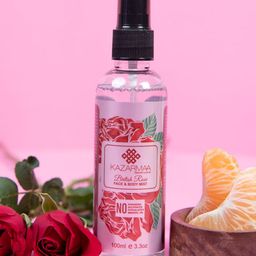 KAZARMAA British Rose Face & Body Mist- Restore pH Balance,Hydrating Face Toner For Skin glow-100ml-17
