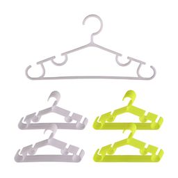 Kuber Industries 40Pcs Yellow & White Bar Hangers-35