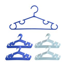 Kuber Industries 40Pcs Dark Blue & Sky Blue Bar Hangers-53