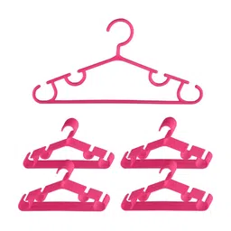 Kuber Industries 40Pcs Pink Bar Hangers-image-39