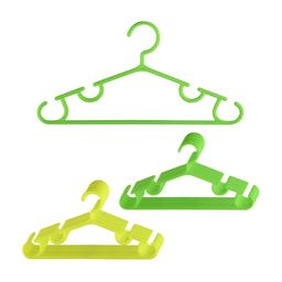 Kuber Industries 20Pcs Green & Yellow Bar Hangers-image-54