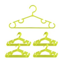 Kuber Industries 40Pcs Yellow Bar Hangers-image-3