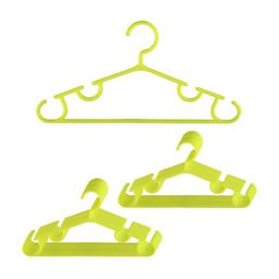 Kuber Industries 20Pcs Yellow Bar Hangers-image-2