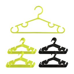 Kuber Industries 40Pcs Black & Yellow Bar Hangers-image-39