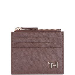 Tommy Hilfiger Men Textured Leather Card Holder-image-82