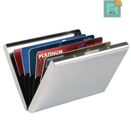 StealODeal Unisex Silver-Toned Card Holder-19