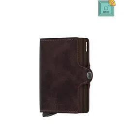 SECRID Men Textured Leather RFID Card Holder-picture-4