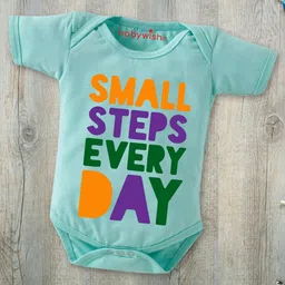 Babywish Summer Infants Printed Breathable Cotton Bodysuit-image-14