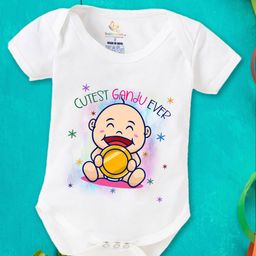 Babywish Infant Graphic Printed Cotton Bodysuit-image-49