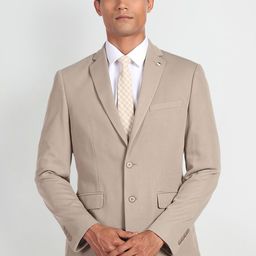 Arrow Slim Fit Single Breasted Formal Blazer-image-98