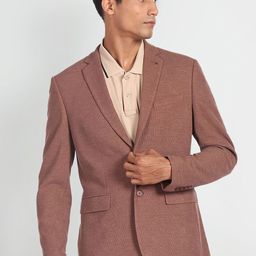 Arrow Single Breasted Slim-Fit Formal Blazer-picture-41