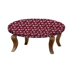 Stylista Brown & White Floral Printed Waterproof Round Elasticated 2 Seater Table Cover-image-20