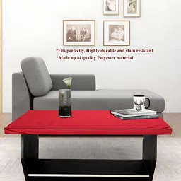Stylista Red Waterproof 2 Seater Table Cover-27