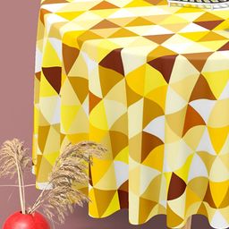 ArtzFolio Multicoloured Anti-Slip Round 4-Seater Table Cover-image-59