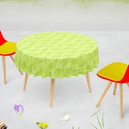 ArtzFolio Multicoloured Anti-Slip Round 4-Seater Table Cover-image-60