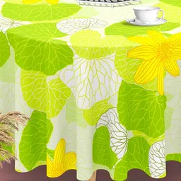 ArtzFolio Multicoloured Anti-Slip Round 4-Seater Table Cover-image-41